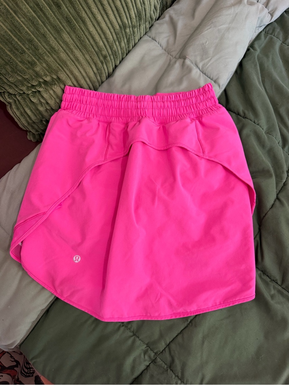 lululemon athletica Bright Pink Athletic Skort